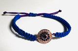 Sparkle Charm Bracelet, Cord Bracelet - Janine Design