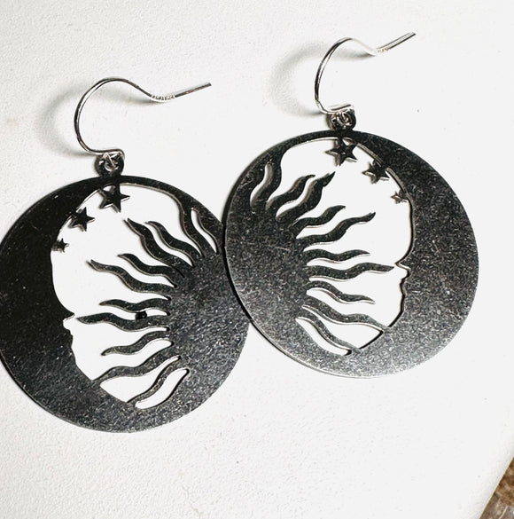 Sun earrings