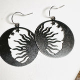 Sun earrings - Janine Design