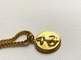 Sailor Necklace, Long Anchor Necklace. Layering necklace - Janine Design