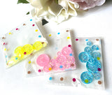 Buttons/Resin Buttons/Glitter Buttons, Sewing Buttons, Handmade Glitter Resin Buttons