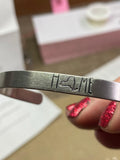 Home Cuff bracelets, State cuff bracelets, Massachusetts - Janine Design