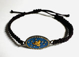 Sparkle Charm Bracelet, Cord Bracelet - Janine Design