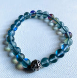 Mermaid bead Bracelets-Glowy Bead bracelets-Beach Bracelets - Janine Design