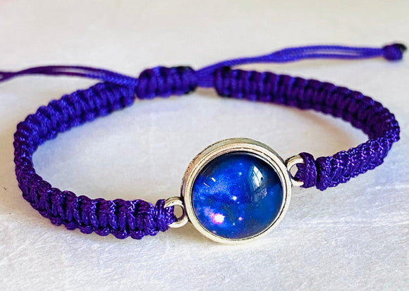 Galaxy Adjustable Bracelet, Galaxy Bracelet - Janine Design