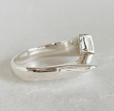 Bolt Ring, Lightning Bolt Ring, Statement Ring - Janine Design