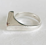 Bolt Ring, Lightning Bolt Ring, Statement Ring - Janine Design