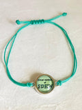Harry *otter Nylon Bracelets, Fan Bracelets, Inexpensive Gift, Bookworm Bracelet, Wizard Bracelets - Janine Design
