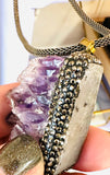Amethyst Rough Crystal Necklace