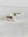 Bolt Ring, Lightning Bolt Ring, Statement Ring - Janine Design