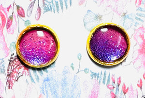 Sparkle Stud Earrings / Affordable Gifts - Janine Design