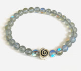 Mermaid bead Bracelets-Glowy Bead bracelets-Beach Bracelets - Janine Design