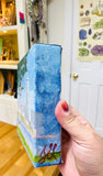 Painting on Canvas “Boston Square”, Painting of Boston, MA - Janine Design