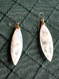 Moonstone Earrings Gemstone Teardrop Earrings