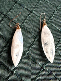 Moonstone Earrings Gemstone Teardrop Earrings
