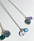 Custom Initial Necklace , Customized Necklace