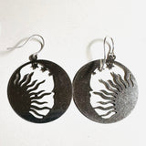 Sun earrings - Janine Design