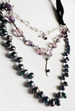 Multi Layered Boho Necklace, Festival Necklace
