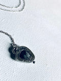 Rutilated Quartz Handcrafted Silver Pendant Necklace, Artisan Necklace - Janine Design
