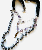 Multi Layered Boho Necklace, Festival Necklace