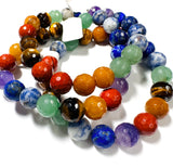 Genuine Gemstone Chakra Stretch Bracelets, Chakra Stretch Bracelets